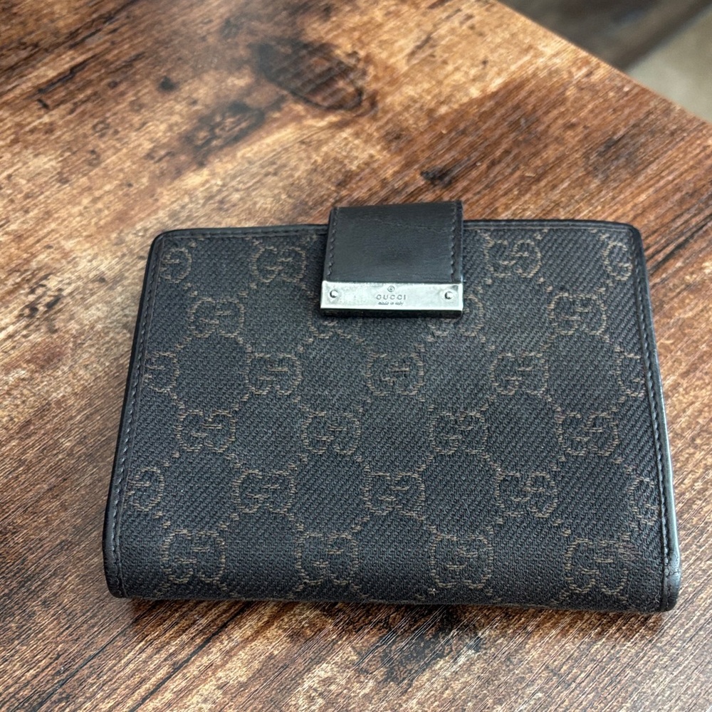 Gucci Monogram Wallet Men’s Authentic